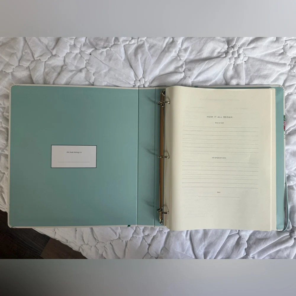 kate spade Bridal planner